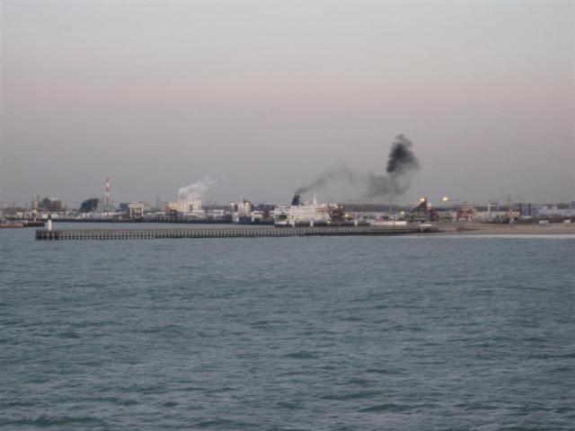 Calais Industrie - Rückfahrt